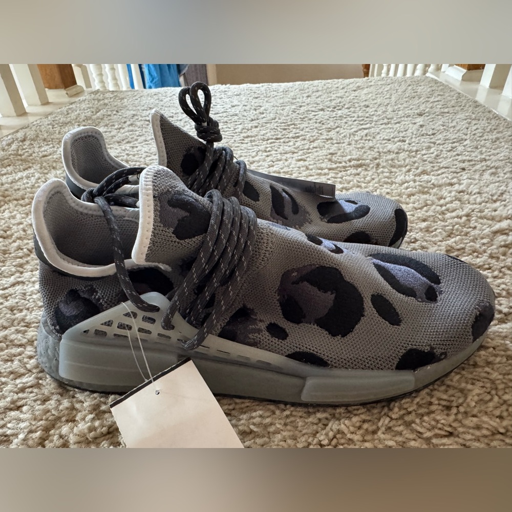 adidas Gray and Black Sneakers